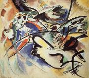 Wassily Kandinsky Kompozicio Voros es fekete Spain oil painting artist